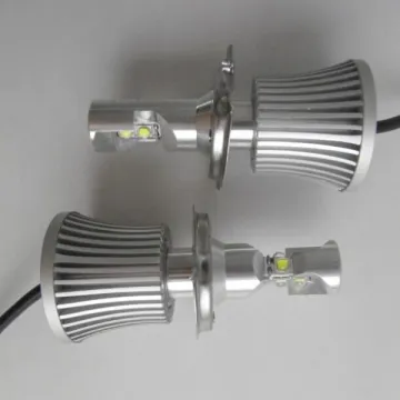 New Arrival Powerful 6063Aluminium Dual Beam 50W LED Headlight Bulb H4