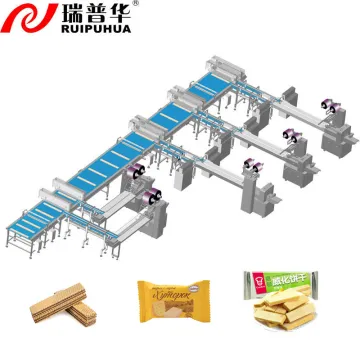Automatic Wafer Biscuits Plastic Bag Packaging Machine