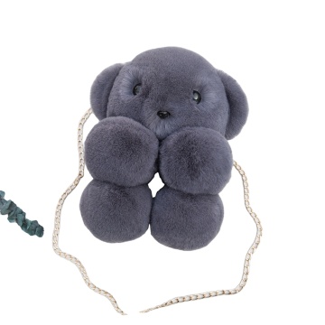 Hot Sell Cute Cartoon Plush Bear Crossbody Bag for Women