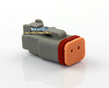6PINS Electrical Auto Connectors DT06-2S, Deutsch สำหรับการใช้งานจีนด้วยฟังก์ชั่นกันน้ำ