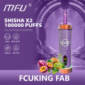 MFU SHISHA X2 100k Puffs vape ЕС склад