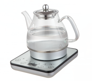 Smart Design 1.2 L Digital Smart Glass Kettle with Tea Infuser
