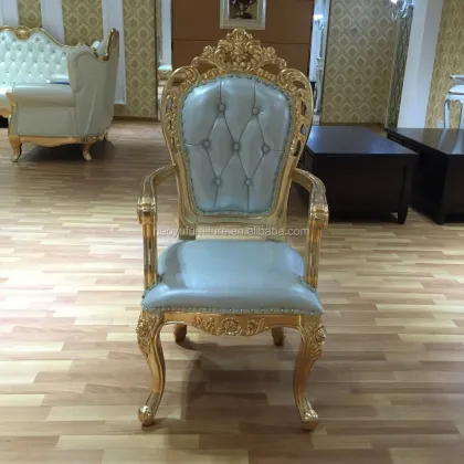 LC105 antique royal wood chair,antique chair