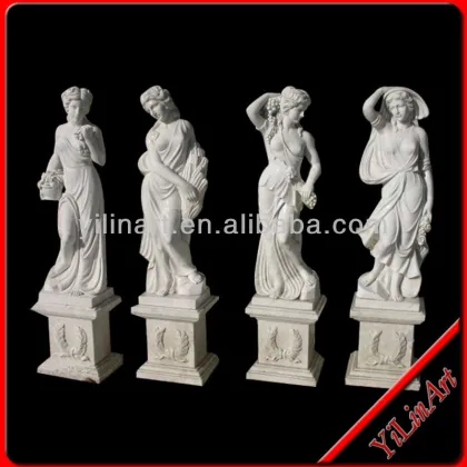Garden Marble Four Gods Statue Sculpture YL-R511