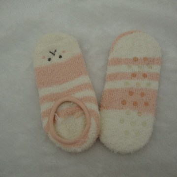 WSP-316 Custom Women Spa Gel Socks/Mocrofiber Hot Sale Indoor Women Socks