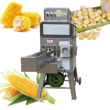 SS304 Automatic Sweet Corn Peeler and Thresher