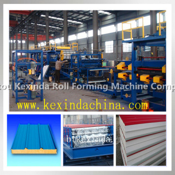 China manufacturers sandwich panel making equipment sandwich panel making machine