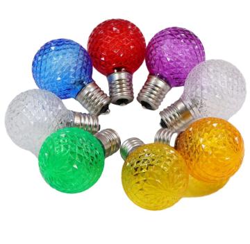 Globe Weihnachten LED -Facettenbirnen