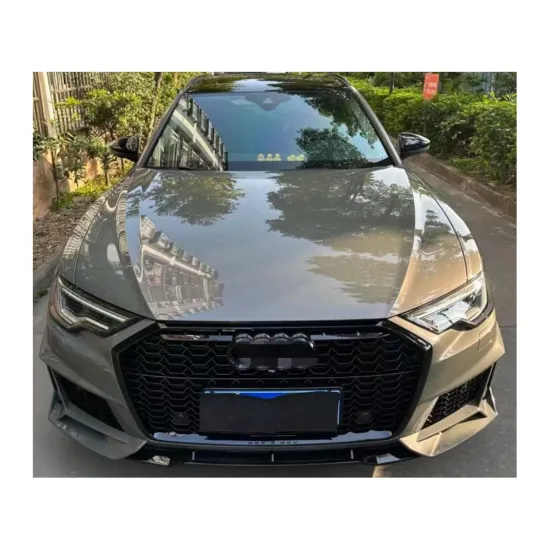 MTM Style PP Material Body Kit for Audi A6 C8 - Hot Selling Front Bumper Grille & Rear Lip Exhaust Kit