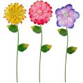 3 Pack Flower Garten Stakes Dekor