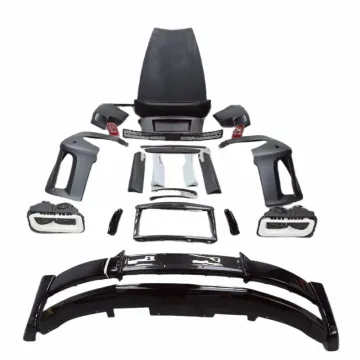 Resin primer front bumper and rear bumper headlights for Rolls Royce Phantom Upgrade 8th generation body kit