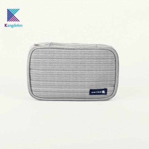 Bolsa de viagem branca de lona de armazenamento