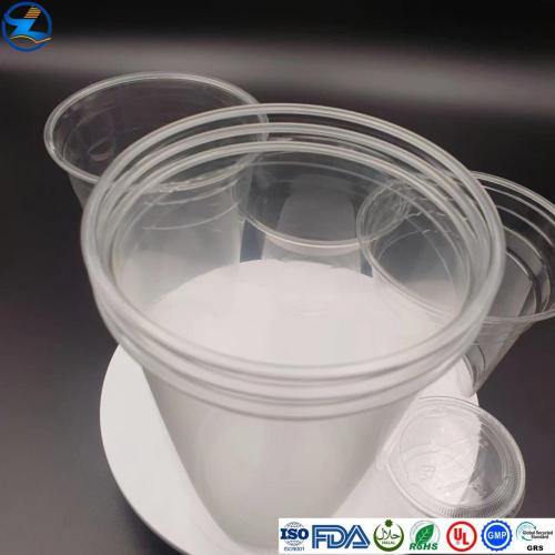Custom Eco-friendly Clear Thermoforming PLA Cup