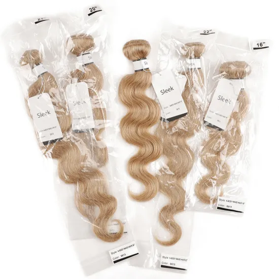 "Ready Stock" Human hair extension body wave 100% 613 mink brazilian virgin indian remy human hair cuticle aligned bundles