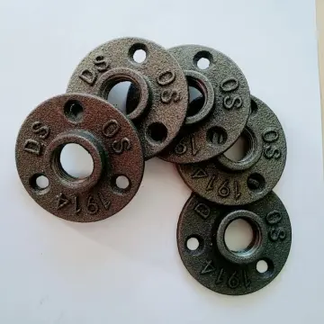 Fittings floor flange 3/4" threaded BSP wall mount