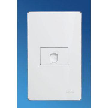 S Series 1 Gang 2 Core Tel, Socket