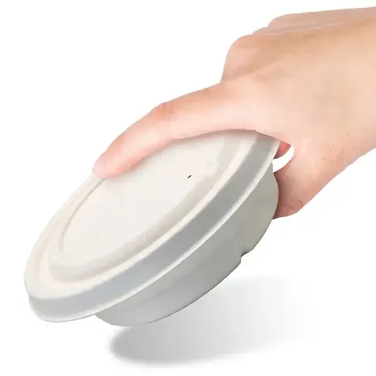 Biodegradable Food and Water Bowls with Lids
