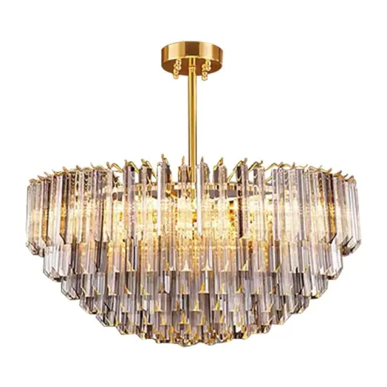 INSHINE Strrip Gold Hanging Aesthetically Pendant Light