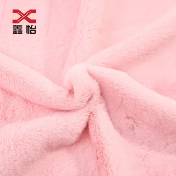 Fine 10mm Rabbit Fur Washable Toy Plush Fabric