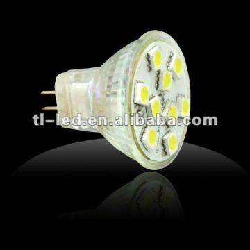 160Lumen 9SMD 5050 MR11 LED lamp cup