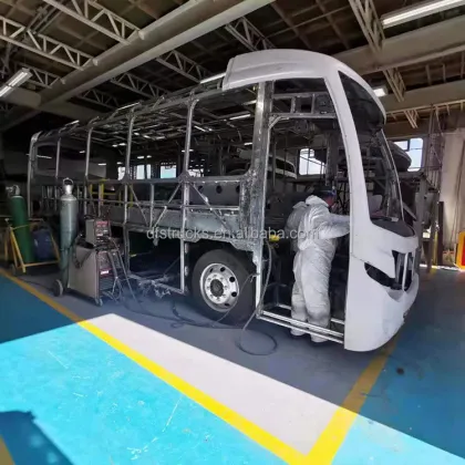 Right Hand Drive Dongfeng 8.5m 157.7kWh Coach Bus Electrical Frame Chassis