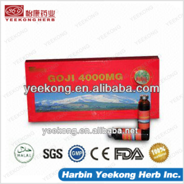 goji extract oral liquid -- U.S.FDA approval