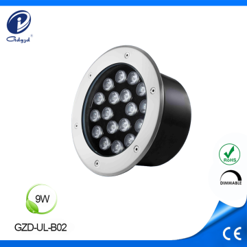 9W sidewalk lighting outdoor led buried light