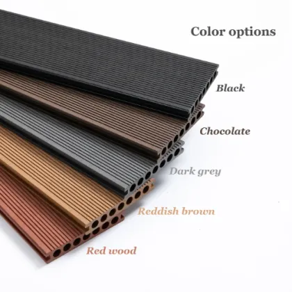 Easy-Install Co-extruded WPC Bamboo Flooring for Outdoor