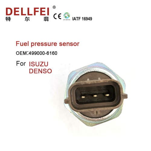 Sensor de presión del ferrocarril de combustible de potencia 499000-6160 para Isuzu