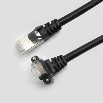 CAT6A/CAT7 -SFTP -Ethernet -Kabel von Industrial Grade mit RJ45 -Anschlüssen für Kameras und Netzwerke