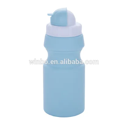 Bottle with soft surface