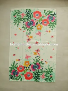 reactive print kitchen cotton velour tea towel print towels textiles china supplier bulk buy from china