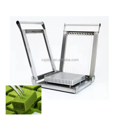 Chocolate Mousse Cake Cube Cutter - Guitar Wire Cutter