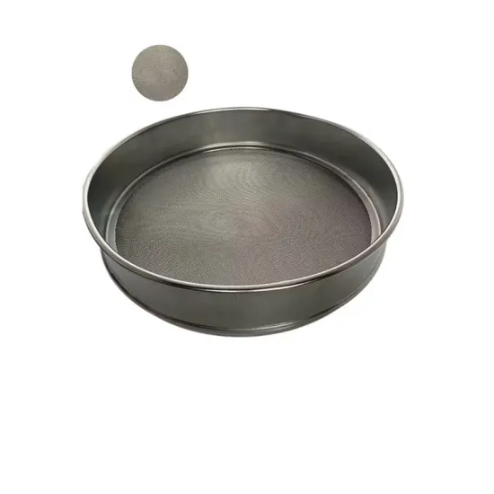 ASTM Standard 304 Stainless Steel Easy-to-Clean Test Sieves for Analysis Test Apparatus