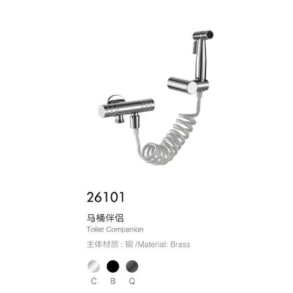 High-Pressure Toilet Companion with Washer Spray Gun for Bathroom