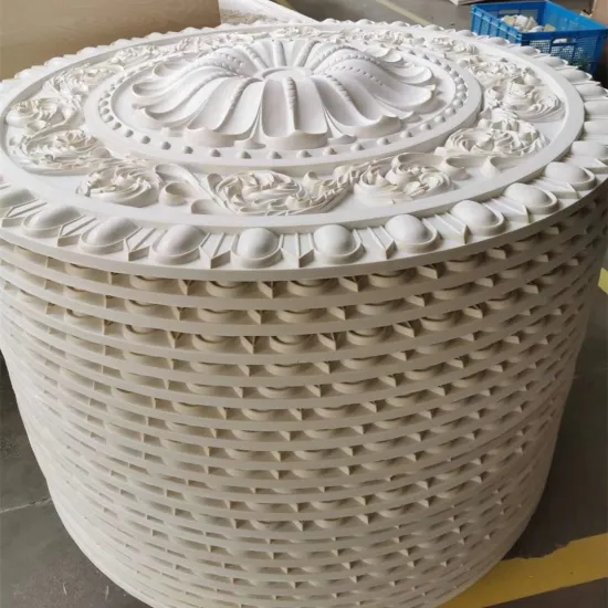 Antique Church Ceiling Medallion - 1.5 Meters Diameter PU Design