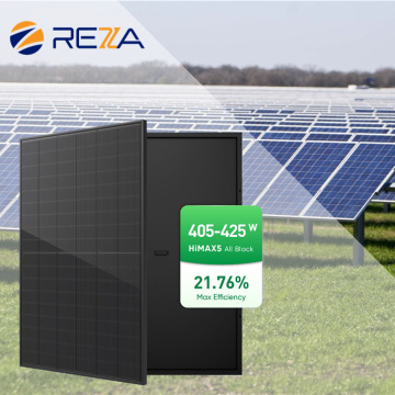 Black Monocrystalline Solar Panels 400W-450W for Home Roofs
