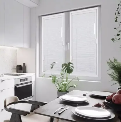 Blinds glass windows double glass