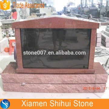 india red granite headstone