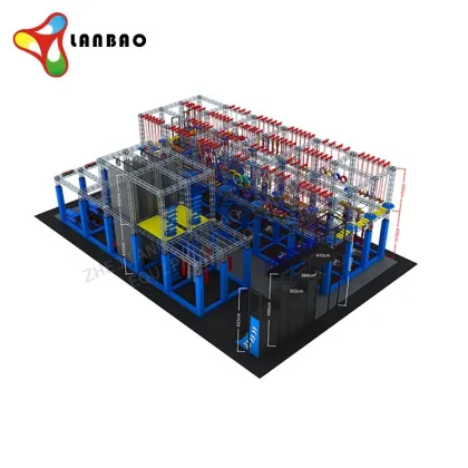 High-Quality Indoor Ninja Warrior Course Equipment with Simple, Effective & Safe Design