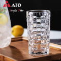 Modern Pattern Thick Drinking Bar Whisky Glass Cup