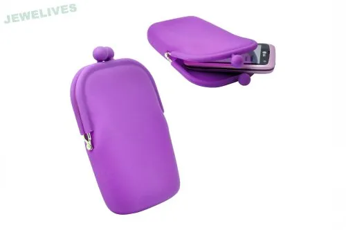 Silicone Coin Bag In Luggage In Candy Color 