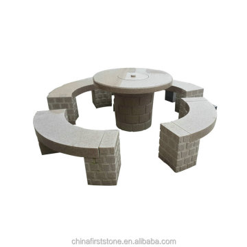 Hot Sale Garden Stone Chair, Table, and Bench Sets