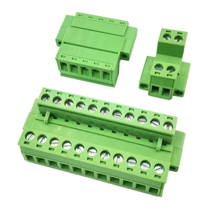 Equipped with fixed screws, solderless docking and pluggable wiring terminals