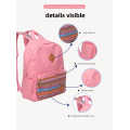 Collège Teenagers Bookbag Bohemia Style Canvas Daypack Pack Mochilas Teens Girls School Sacs Sac à dos pour les adolescents