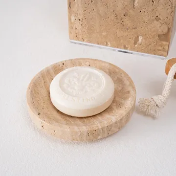 Marble Stone Bathroom Wash Set: A Stylish Nordic Approach to Vanity Trays and Black Bath Accessories