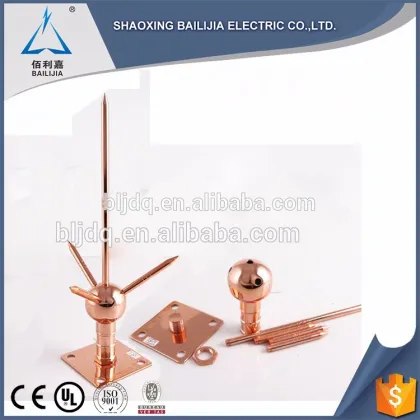 Lightning Protection Air Terminal Or Lightning Rod Price/Lightning Arrester Price