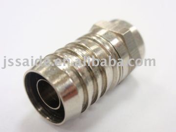 (993)F connector for RG6 cable