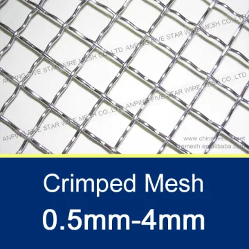 10x10mm/2mm Mine Sieving Crimped Wire Mesh