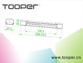 High Power 100cm 22W SMD Strip LED Light